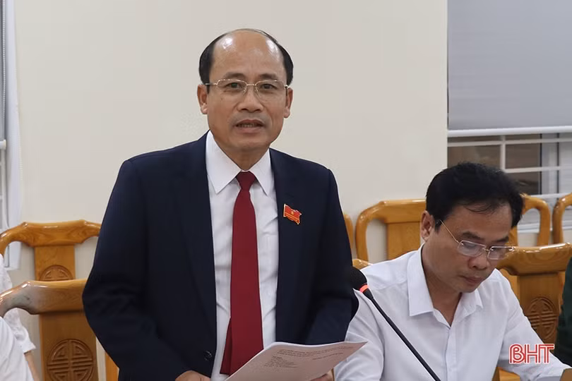 Đại biểu Quốc hội, HĐND tỉnh tiếp xúc cử tri huyện Kỳ Anh, Thạch Hà