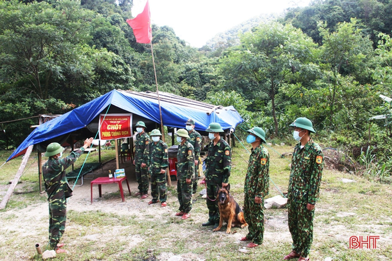 Bộ đội Biên phòng Hà Tĩnh chốt chặn đường mòn, lối mở, “chống dịch như chống giặc” ảnh 7 Bộ đội Biên phòng Hà Tĩnh chốt chặn đường mòn, lối mở, “chống dịch như chống giặc”