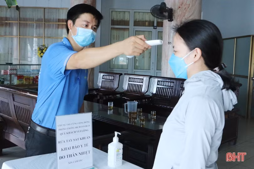 Khu du lịch nổi tiếng ở Hà Tĩnh siết chặt các biện pháp phòng, chống dịch Covid-19