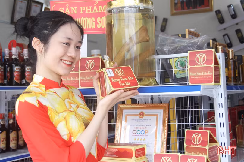 Chuyển đổi số trong phát triển sản phẩm OCOP ở Hương Sơn