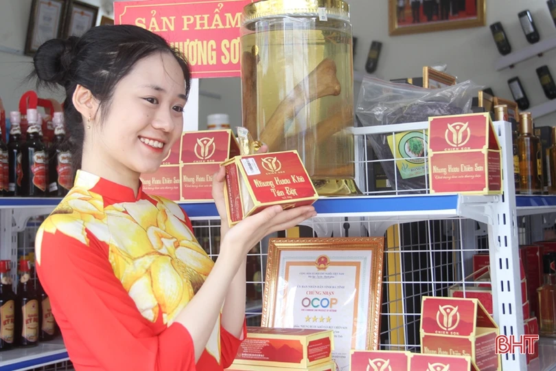 Chuyển đổi số trong phát triển sản phẩm OCOP ở Hương Sơn