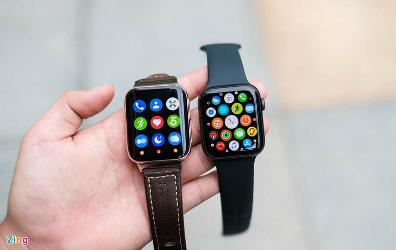 So sánh Apple Watch với Oppo Watch ảnh 9 Oppo Watch “đọ dáng” cùng Apple Watch Series 5