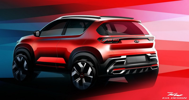 Kia Sonet 2021 lộ diện nội thất đầy công nghệ