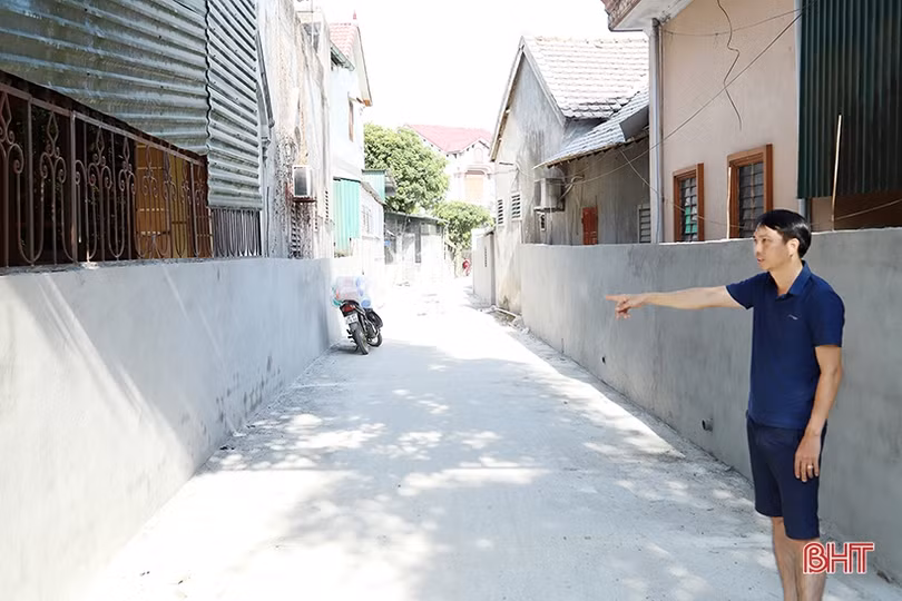 Cán bộ đi trước, người dân tiếp bước xây dựng đô thị văn minh ở Hương Sơn