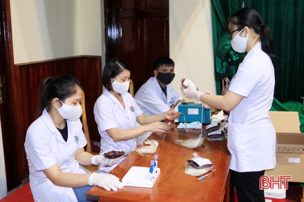 Thu về 190 đơn vị máu từ ngày hội hiến máu tình nguyện ở TX Kỳ Anh