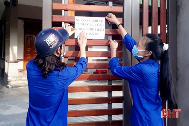 Tuổi trẻ Hà Tĩnh kiện toàn đội hình tình nguyện phòng chống dịch Covid-19