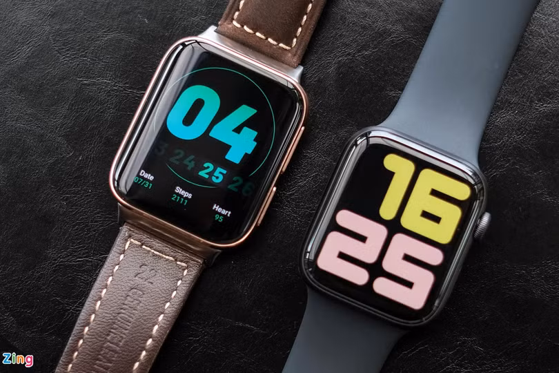 So sánh Apple Watch với Oppo Watch ảnh 2 Oppo Watch “đọ dáng” cùng Apple Watch Series 5