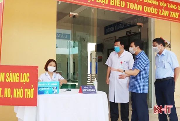 Các bệnh viện Hà Tĩnh kích hoạt hệ thống phòng dịch Covid-19