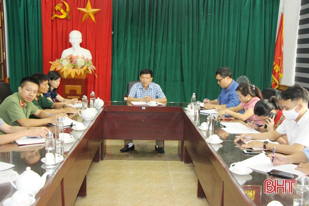 Huyện miền núi Hà Tĩnh chuẩn bị kỹ các phương án phòng, chống dịch