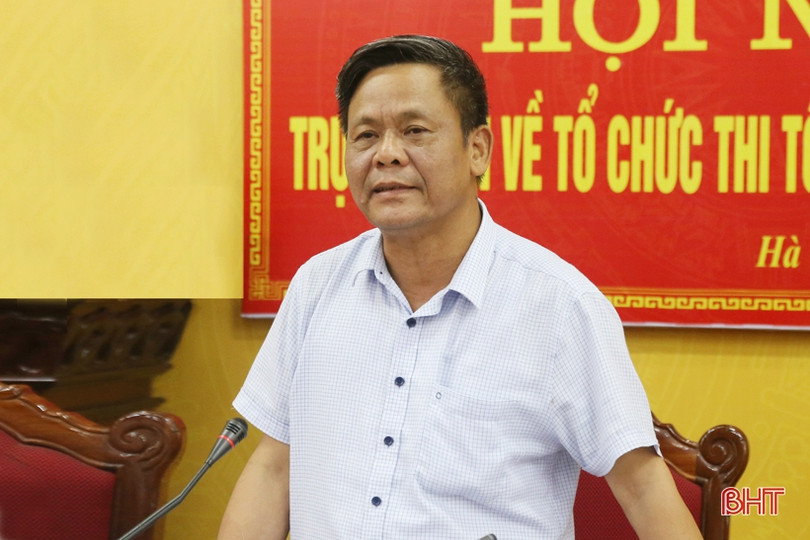 Chủ động trong mọi tình huống, tổ chức tốt Kỳ thi tốt nghiệp THPT tại Hà Tĩnh