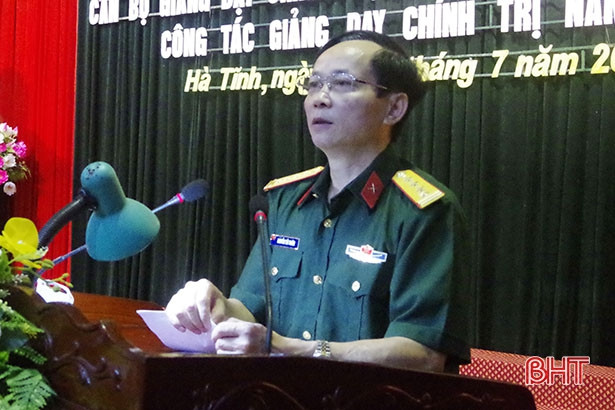 Bế mạc hội thi cán bộ giảng dạy chính trị giỏi 