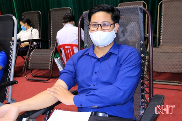 Thu về 190 đơn vị máu từ ngày hội hiến máu tình nguyện ở TX Kỳ Anh