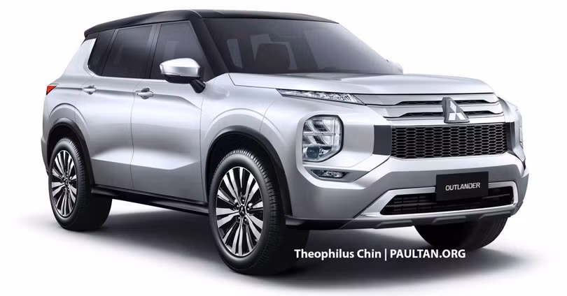 Xem trước Mitsubishi Outlander 2021