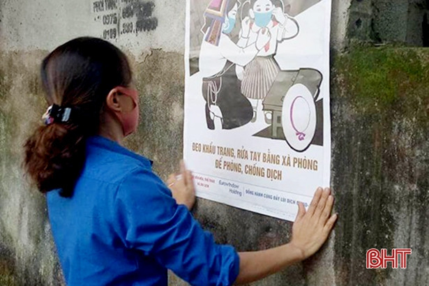 Tuổi trẻ Hà Tĩnh kiện toàn đội hình tình nguyện phòng chống dịch Covid-19