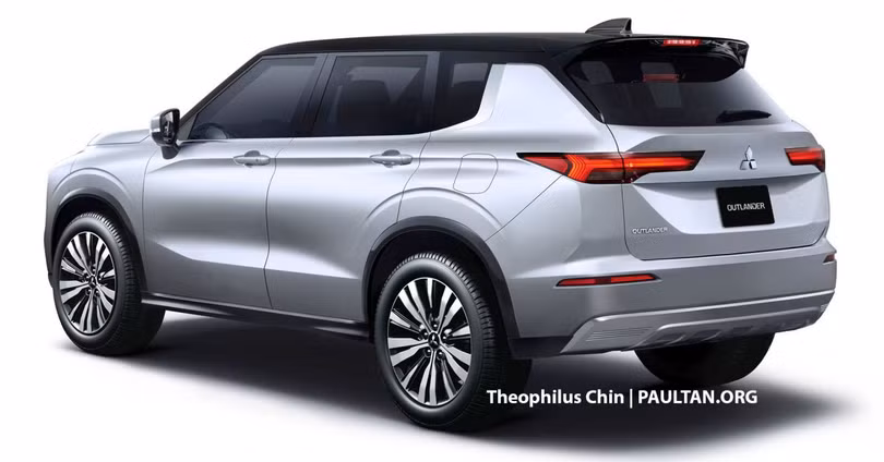 Xem trước Mitsubishi Outlander 2021