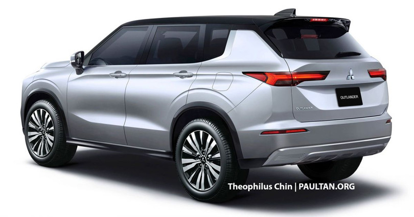 Xem trước Mitsubishi Outlander 2021