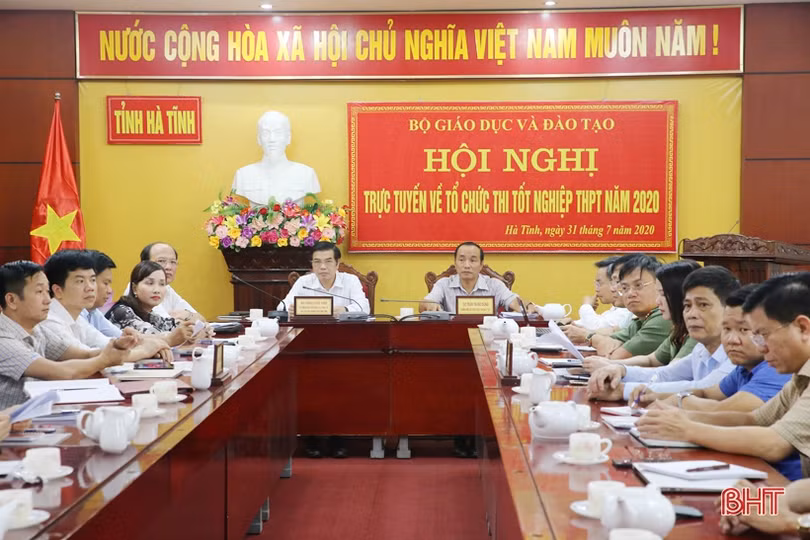 Các điểm thi THPT ở Hà Tĩnh đảm bảo an toàn phòng dịch, bố trí phòng thi dự phòng ảnh 6 Các điểm thi THPT ở Hà Tĩnh đảm bảo an toàn phòng dịch, bố trí phòng thi dự phòng