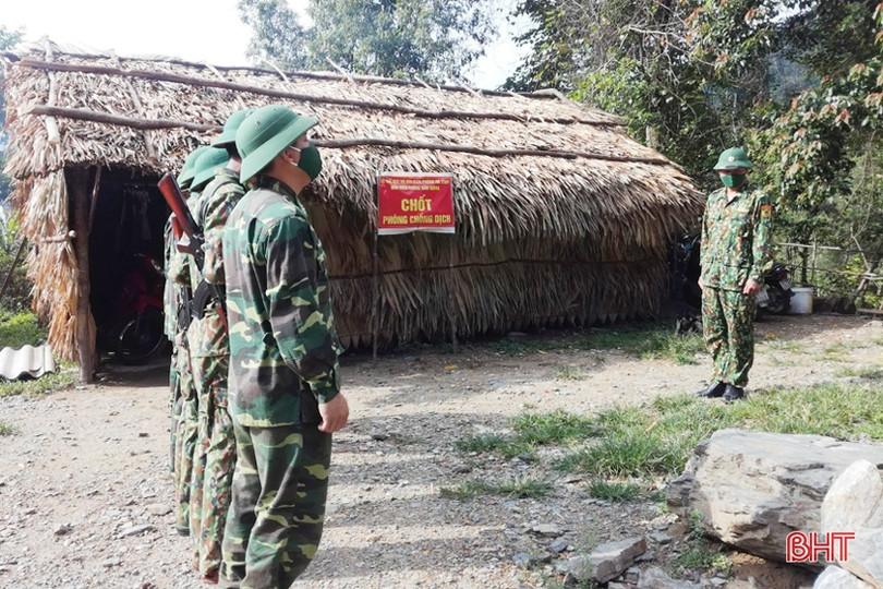 Bộ đội Biên phòng Hà Tĩnh chốt chặn đường mòn, lối mở, “chống dịch như chống giặc” ảnh 6 Bộ đội Biên phòng Hà Tĩnh chốt chặn đường mòn, lối mở, “chống dịch như chống giặc”