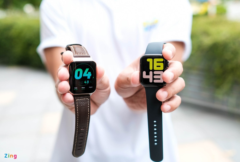 So sánh Apple Watch với Oppo Watch ảnh 7 Oppo Watch “đọ dáng” cùng Apple Watch Series 5