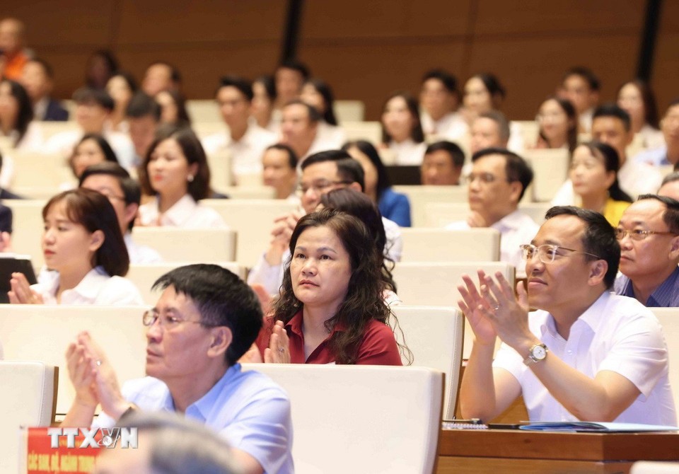 Đại biểu tham dự hội nghị. Ảnh: Thống Nhất/TTXVN