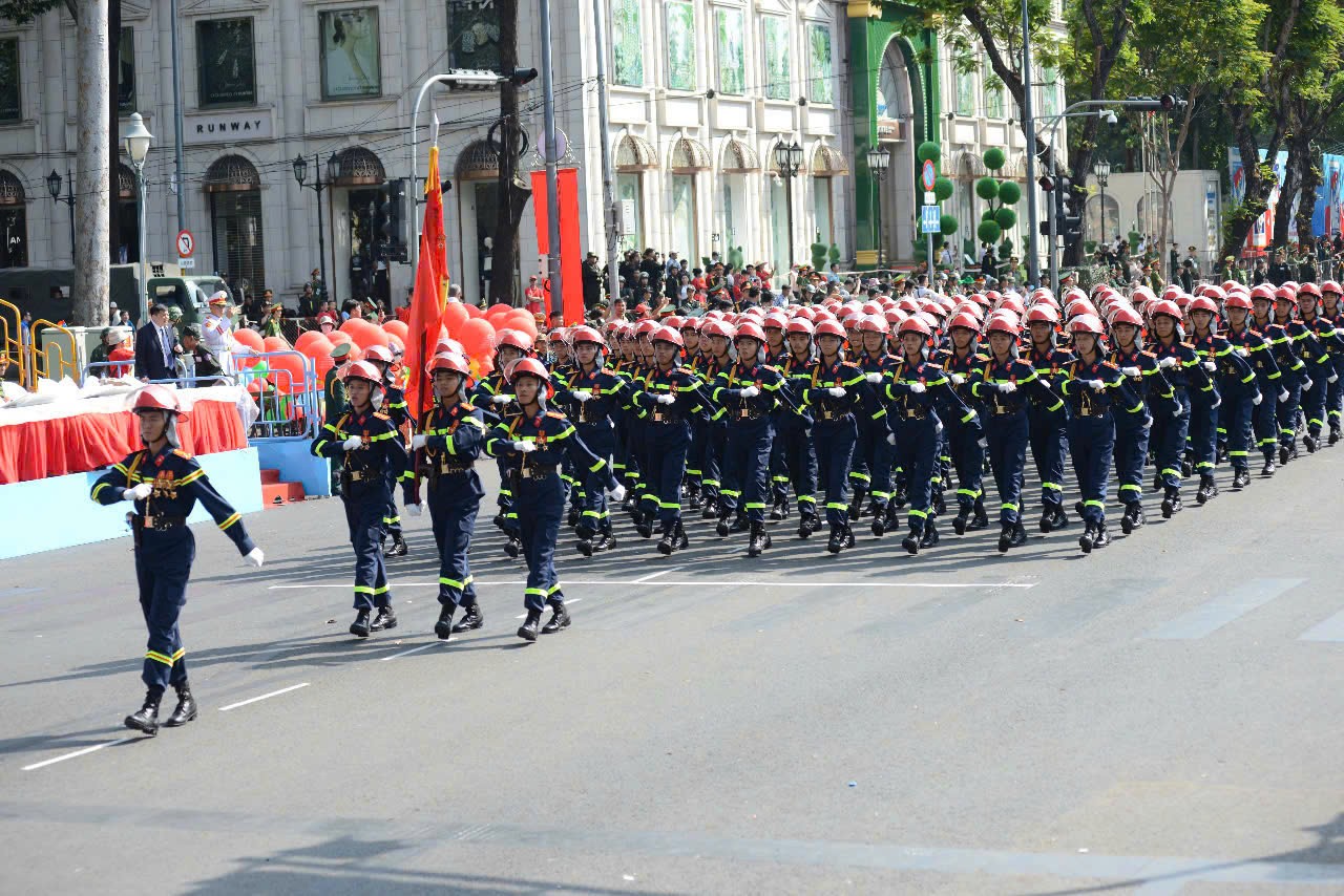 Khối Cảnh sát phòng cháy - chữa cháy.
