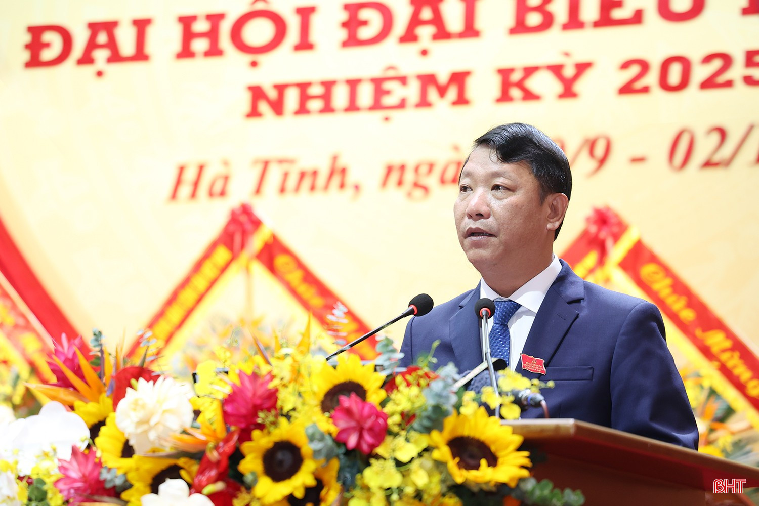 Đại biểu Nguyễn Như Dũng trình bày tham luận. bqbht_br_nhu-dung.jpg