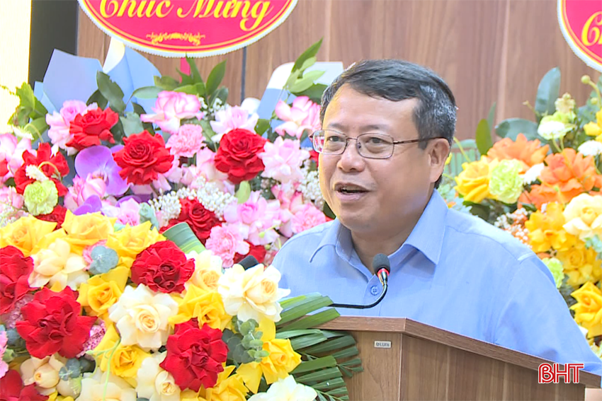Phó Chủ tịch UBND tỉnh Dương Tất Thắng phát biểu chỉ đạo tại đại hội. bqbht_br_anh-thang-chi-dao.png