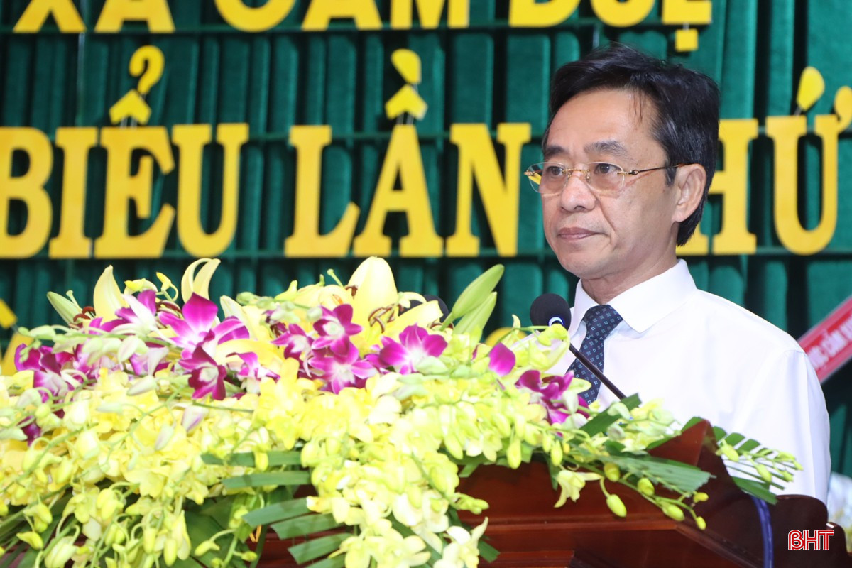 Phó Bí thư Thường trực Tỉnh ủy Trần Thế Dũng phát biểu chỉ đạo tại đại hội. bqbht_br_img-0780.jpg