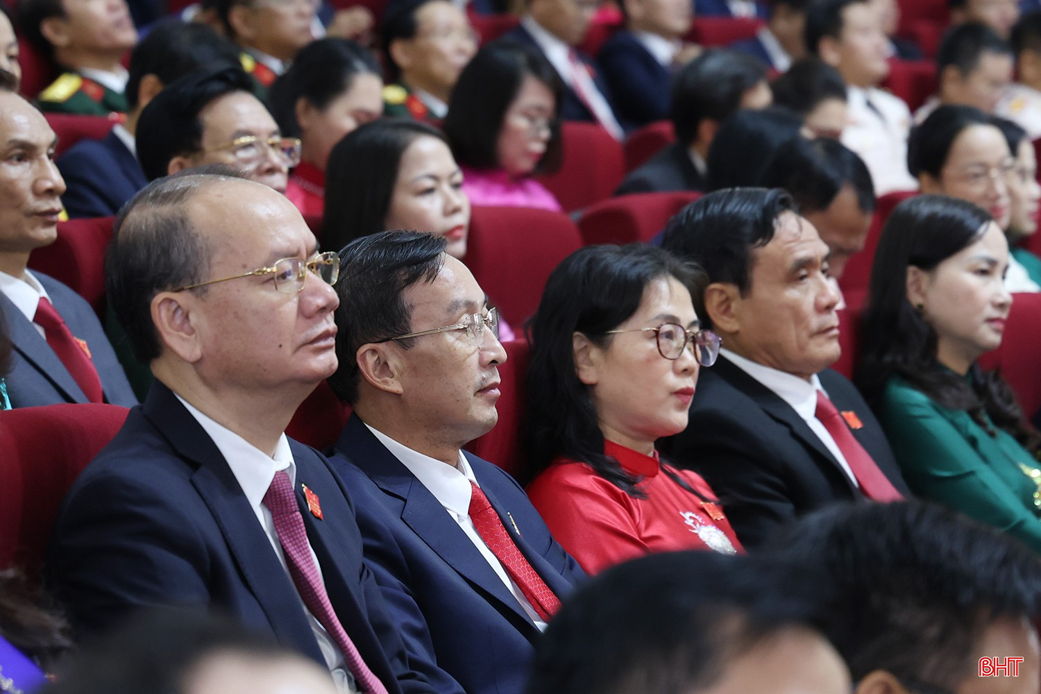 Đại biểu theo dõi Đại hội. bqbht_br_sep-dong.jpg
