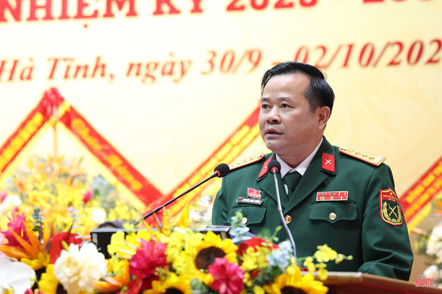 Đại biểu Nguyễn Xuân Thắng trình bày tham luận. bqbht_br_a-thang-bchqs.jpg