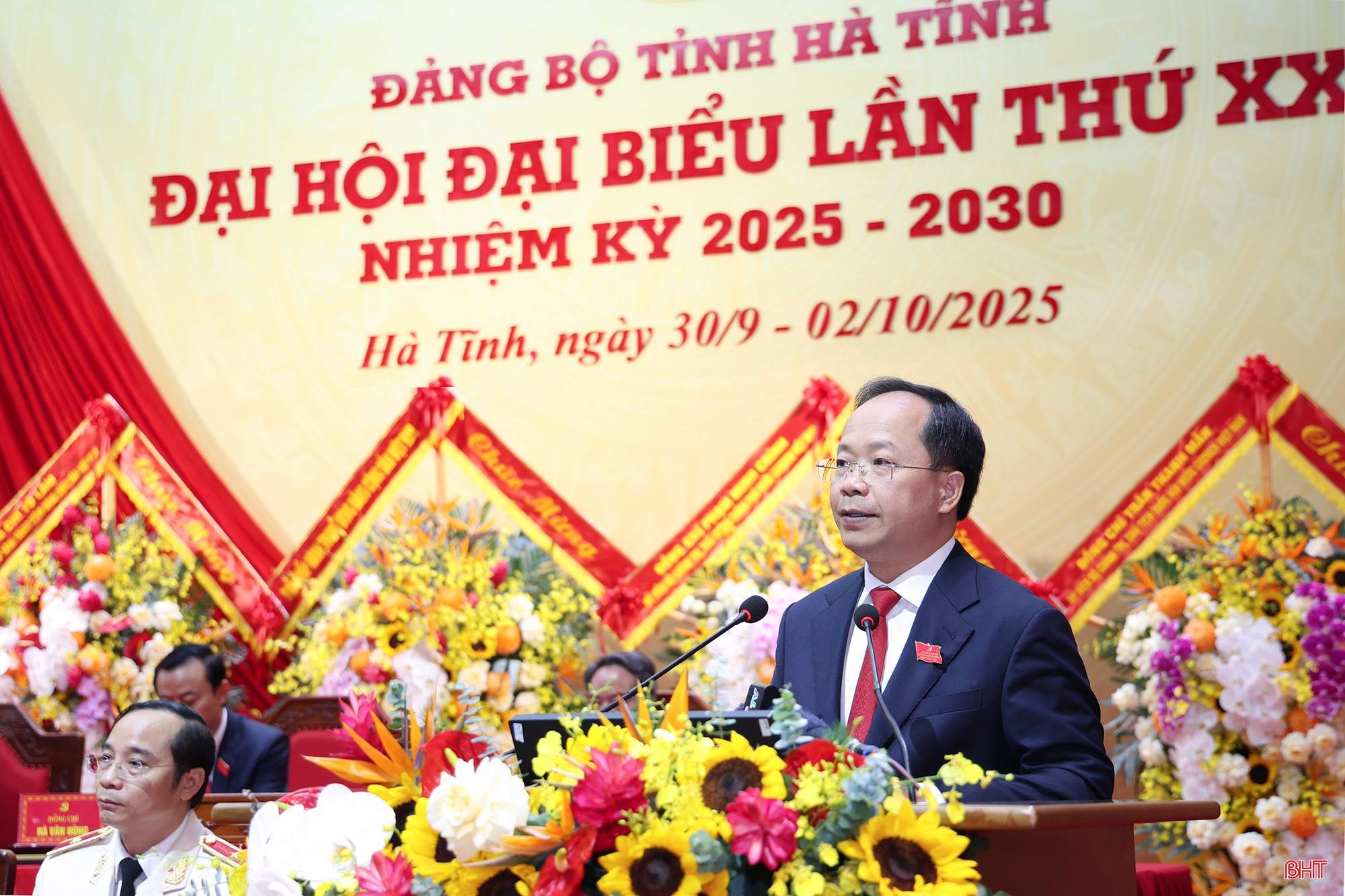 Bí thư Tỉnh ủy Nguyễn Duy Lâm phát biểu bế mạc Đại hội. bqbht_br_bi-thu-be-mac-ok.jpg