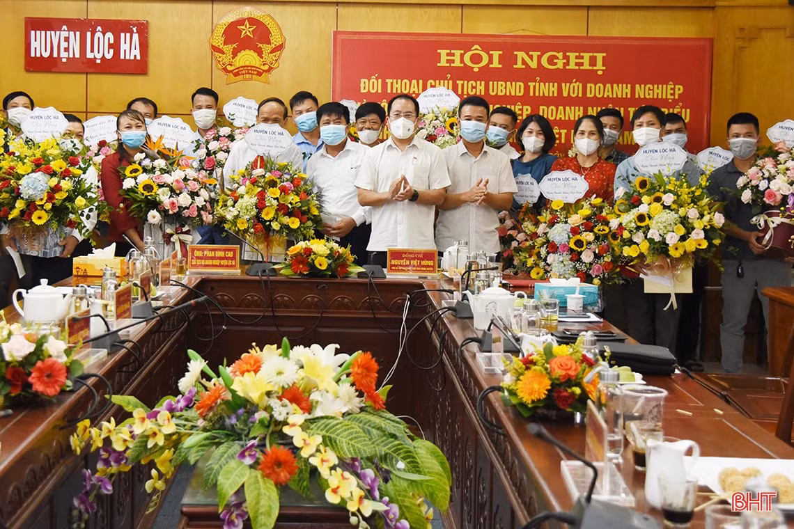 Hà Tĩnh luôn đồng hành cùng cộng đồng doanh nghiệp vượt khó vươn lên