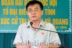 Đại biểu Nguyễn Văn Phúc thông báo sơ bộ kết quả kỳ họp thứ 7, Quốc hội khóa XIII