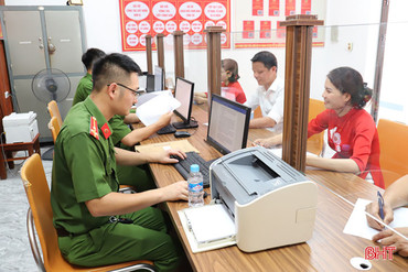 Công an cấp xã ở Hà Tĩnh thực hiện thông suốt các nhiệm vụ mới