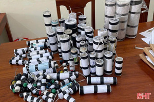 Phát hiện 5 học sinh sản xuất, tàng trữ pháo tự chế