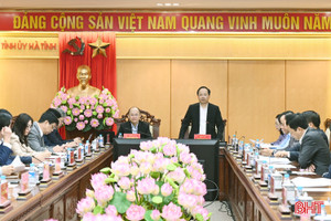 Ban Thường vụ, Ban Chấp hành Đảng bộ tỉnh tổ chức các hội nghị về công tác cán bộ