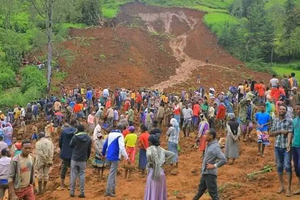Lở đất kép tại Ethiopia, 55 người chết