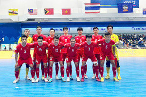 ĐT futsal Việt Nam đạt thứ hạng cao nhất trong lịch sử