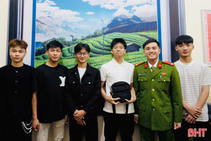 Hành động đẹp của nhóm thanh thiếu niên ở xã Sơn Giang