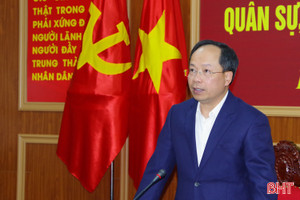 Đảng ủy Quân sự tỉnh ra Nghị quyết lãnh đạo thực hiện nhiệm vụ năm 2026