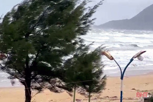 Vùng áp thấp diễn biến phức tạp, Hà Tĩnh cần đề phòng giông lốc, gió giật