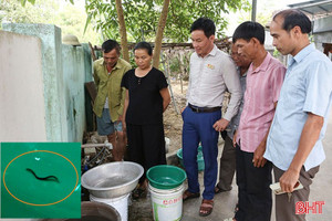 Người dân liên tiếp phát hiện đỉa từ nguồn nước sạch, nhà máy tạm dừng phục vụ