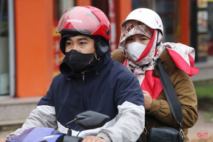 Đón đợt gió mùa Đông Bắc mới, Hà Tĩnh rét đậm