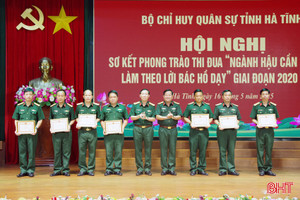 Vinh danh 20 điển hình thi đua “Ngành Hậu cần Quân đội làm theo lời Bác”