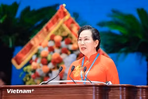Bà Lê Thị Thủy tái đắc cử Chủ tịch Hội Liên hiệp Phụ nữ Việt Nam