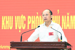 Đảm bảo an toàn diễn tập khu vực phòng thủ huyện Hương Khê