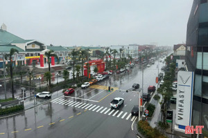 Hà Tĩnh nằm sâu trong khối không khí lạnh