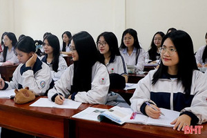 966 thí sinh đạt giải Kỳ thi học sinh giỏi tỉnh Hà Tĩnh lớp 11