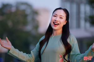 Á quân Sao Mai người Hà Tĩnh chia sẻ về dự án âm nhạc chào mừng Đại hội XIV của Đảng 