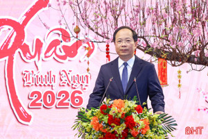 Lời chúc Tết Bính Ngọ của Bí thư Tỉnh ủy Hà Tĩnh